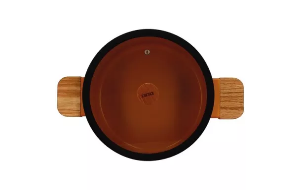 OGOLIVING ECTOR FAITOUT 24CM JAUNE MANCHE BOIS 7930276