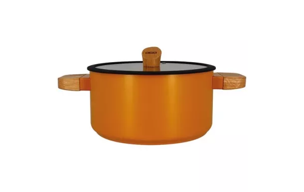 OGOLIVING ECTOR FAITOUT 24CM JAUNE MANCHE BOIS 7930276