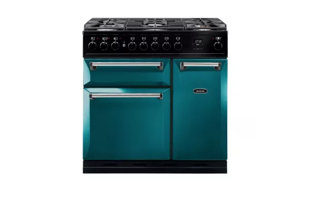 Piano de cuisson AGA MASTERCHEF DELUXE 90 Mixte Bleu Salcombe - MDX90DFSAL-EU