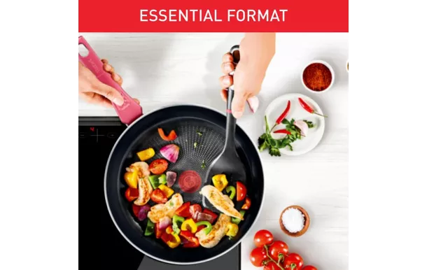TEFAL DAILY EXPERT POELE 20CM ROUGE C2890202