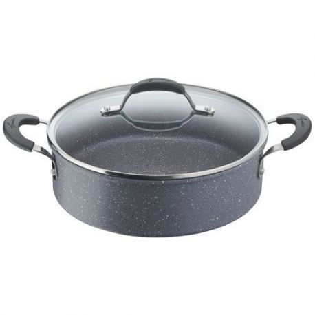 LAGOSTINA Sauteuse 26 cm + couvercle - Tempra Minéral