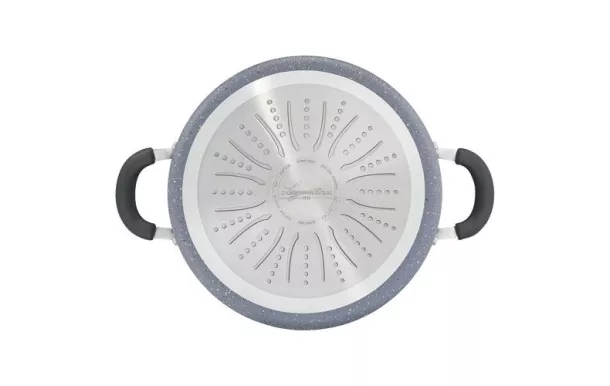 LAGOSTINA Sauteuse 26 cm + couvercle - Tempra Minéral