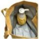 IRIS Sac Lunch Bag 15 L Jaune Moutarde - Natural