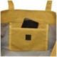 IRIS Sac Lunch Bag 15 L Jaune Moutarde - Natural