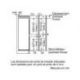 SIEMENS Réfrigérateur combiné intégrable KI86V5SF0