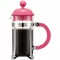 BODUM Cafetière à piston 3 Tasses Rose - Caffettiera Colors BODUM Cafetière à piston 3 Tasses Rose - Caffettiera Colors