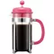 BODUM Cafetière à piston 8 Tasses Rose - Caffettiera Colors BODUM Cafetière à piston 8 Tasses Rose - Caffettiera Colors