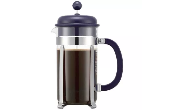 BODUM Cafetière à piston 8 Tasses Bleue - Caffettiera Colors