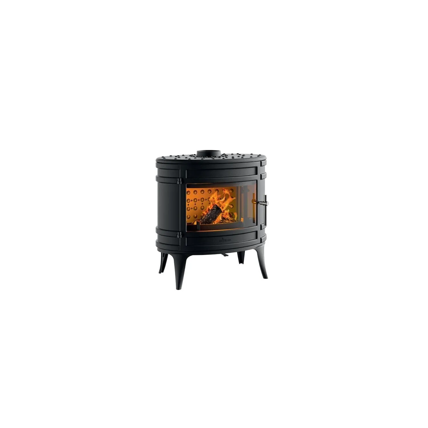 INVICTA Poêle à bois 8 Kw Mandorin taille des buches 50 cm P648304