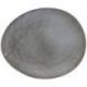 CMP Assiette plate GALET 27 cm gris