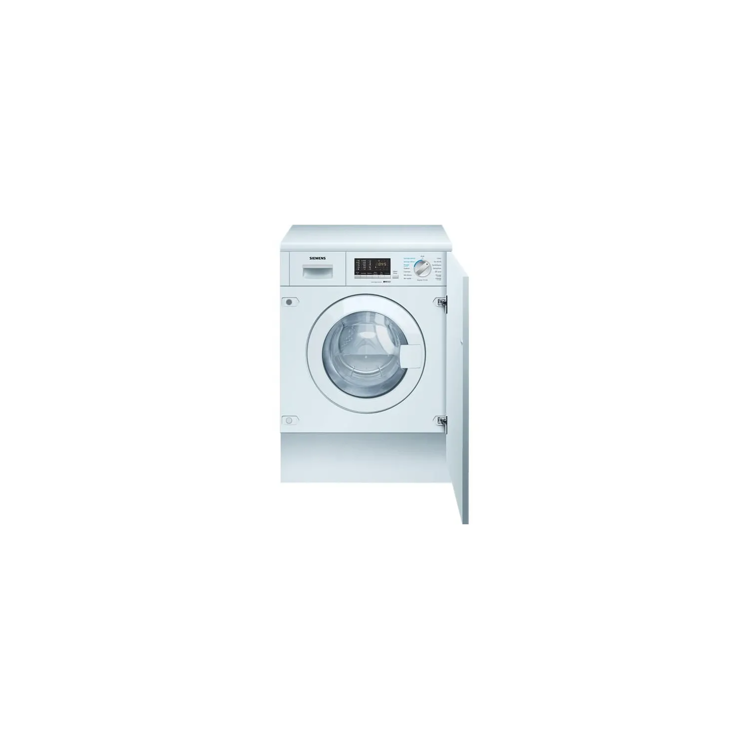 SIEMENS Lave linge séchant Tout intégrable 74 kg essorage 1400 trmn WK14D543FR