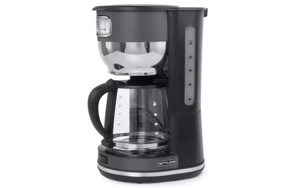 MUSE Cafetière filtre 10 tasses Gris & Inox Collection of Inspiration- MS220DG