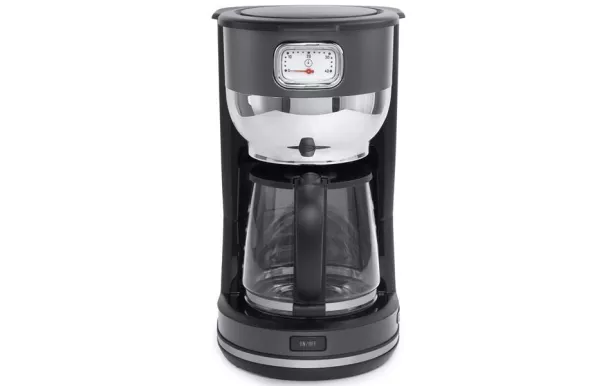 MUSE Cafetière filtre 10 tasses Gris & Inox Collection of Inspiration- MS220DG