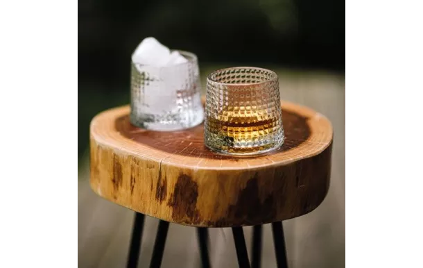 LA ROCHERE BLOSSOM WHISKY GLASS 16CL x4 616301P4