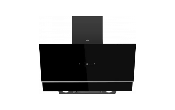 AMICA Hotte décorative 90 cm débit max 650 m3/h verre noir -  AH4629