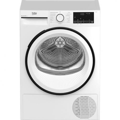 BEKO Sèche-linge à condensation avec pompe à chaleur 8 Kg - B3T4823WW