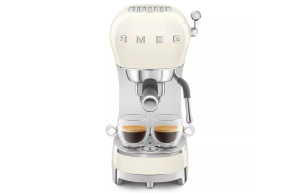 SMEG Machine Expresso Crème Années 50 - ECF02CREU
