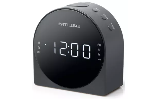 MUSE Radio-réveil double alarme - M185CR
