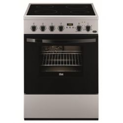 FAURE - Cuisinière Vitrocéramique 60 cm Inox - FCV6530CSA