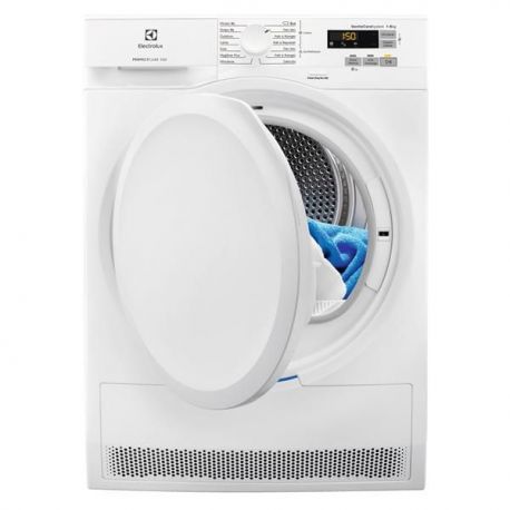 ELECTROLUX Sèche-linge frontal 60 cm 8 kg avec pompe à chaleur - EW7H5829SB