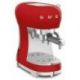 SMEG Machine Expresso Rouge Années 50 - ECF02RDEU