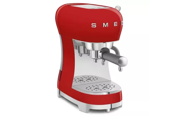 SMEG Machine Expresso Rouge Années 50 - ECF02RDEU