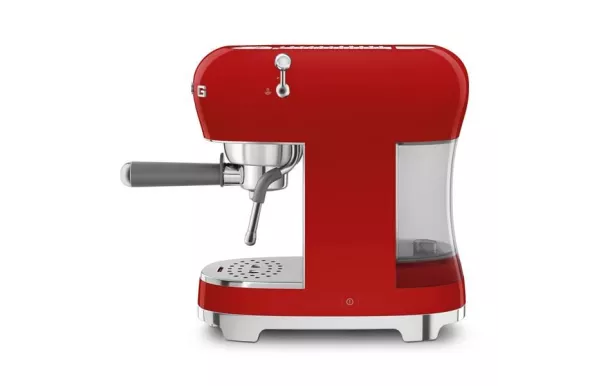 SMEG Machine Expresso Rouge Années 50 - ECF02RDEU