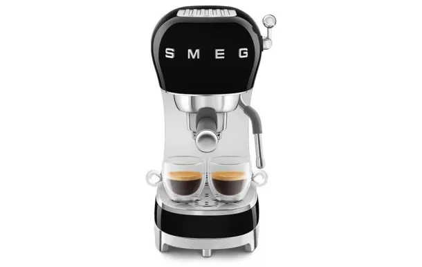 SMEG Machine Expresso Noire - Années 50 - ECF02BLEU