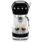 SMEG Machine Expresso Noire - Années 50 - ECF02BLEU SMEG Machine Expresso Noire - Années 50 - ECF02BLEU