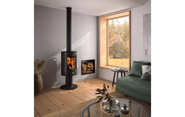 GODIN Poêle à bois Mazamet 8,5 kw - 388145ANTH
