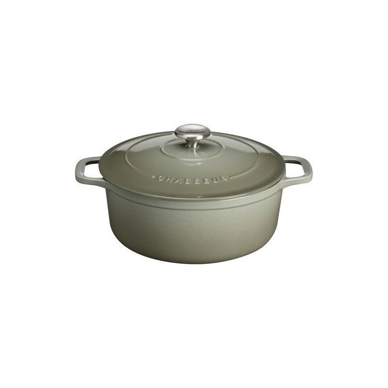 CHASSEUR Cocotte en fonte ronde 24 cm Palmier - Sublime