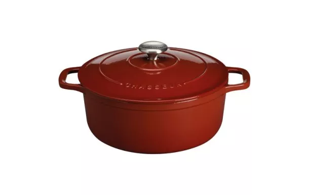 CHASSEUR Cocotte en fonte ronde 28 cm Érable - Sublime