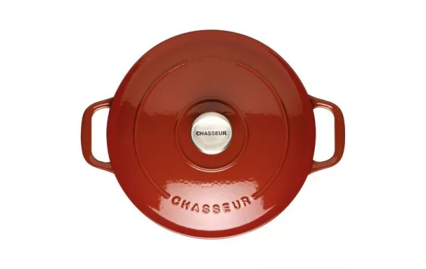 CHASSEUR Cocotte en fonte ronde 28 cm Érable - Sublime
