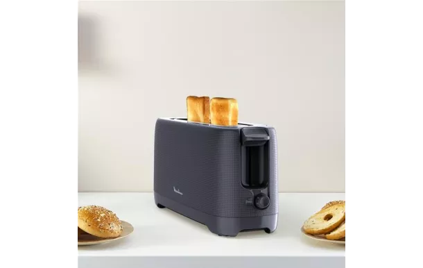 MOULINEX Grille-pain 1 fente Bleu Nuit - Morning - LS2M0810