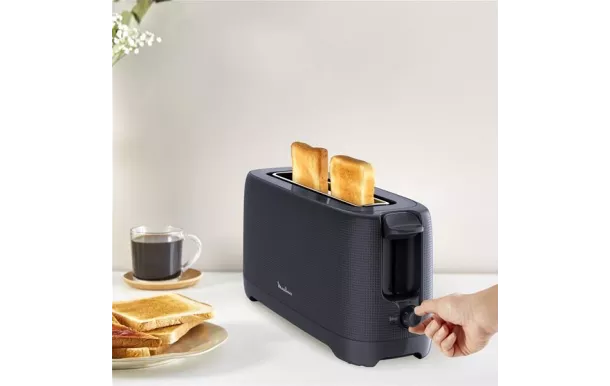 MOULINEX Grille-pain 1 fente Bleu Nuit - Morning - LS2M0810