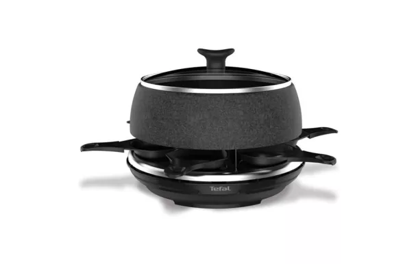TEFAL Raclette Fondue Crêpes 6 personnes Cheese'N'Co - RE12C812
