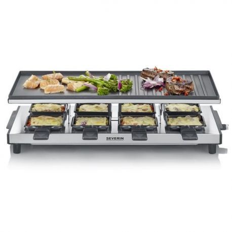 SEVERIN RACLETTE GRIL 1700W 8P PLAQUE REVERSIBLE 4 2375