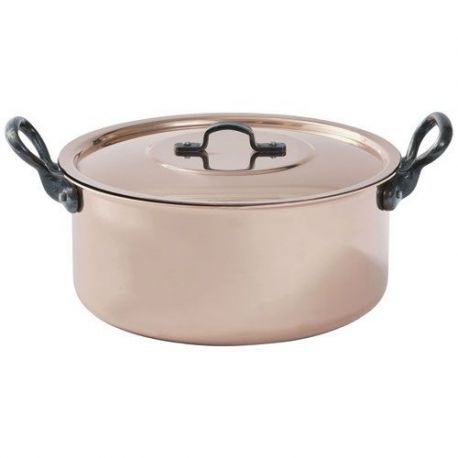 BAUMALU Faitout 24 cm + couvercle - B'Chef