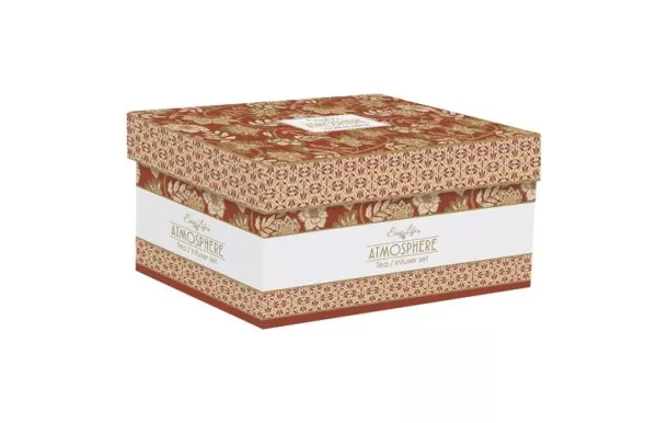 EASY LIFE COFFRET THEIERE 60CL AV/FILTRE INOX + 2  1467FREV