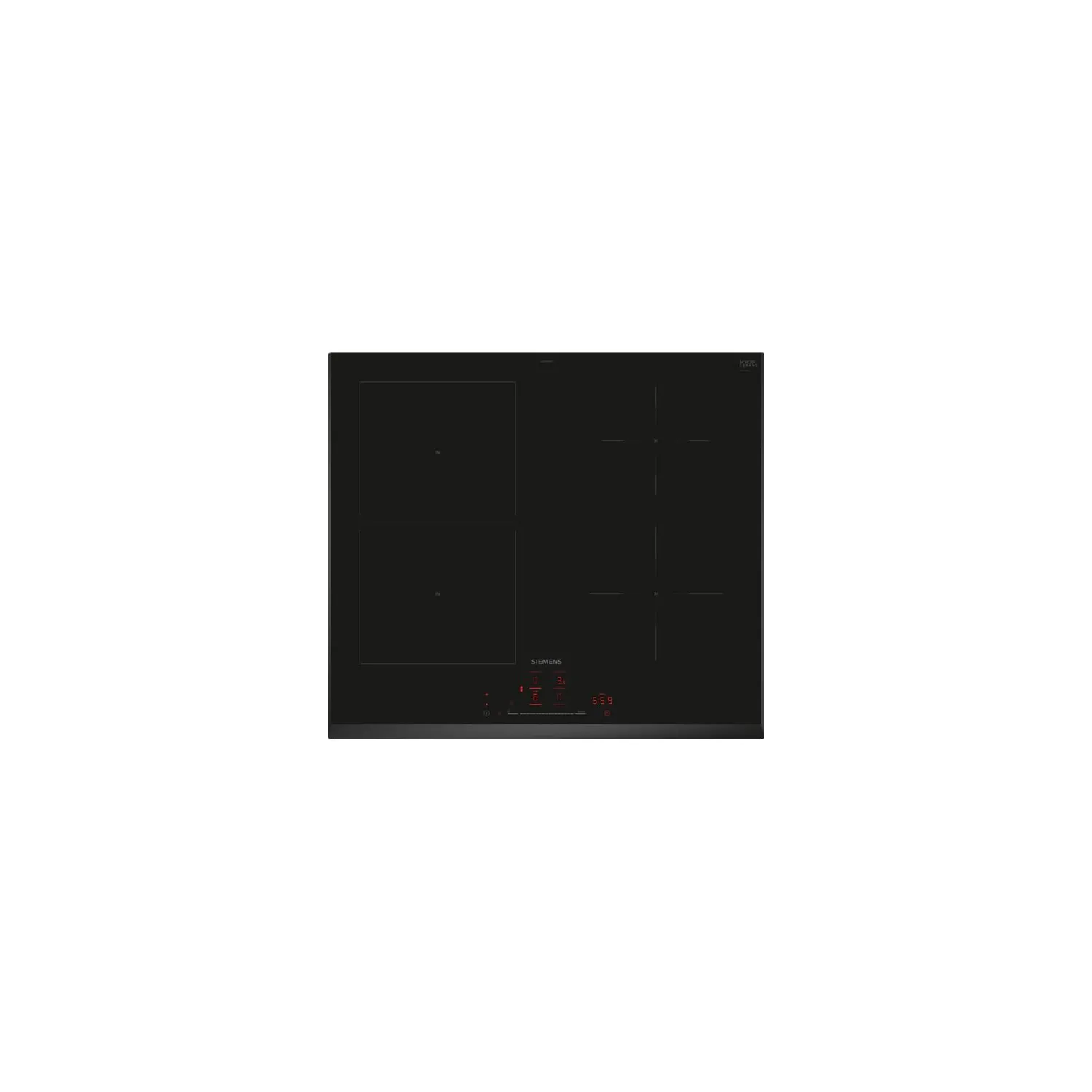 SIEMENS Table de cuisson induction 60 cm 4 foyers ED651HSB1E