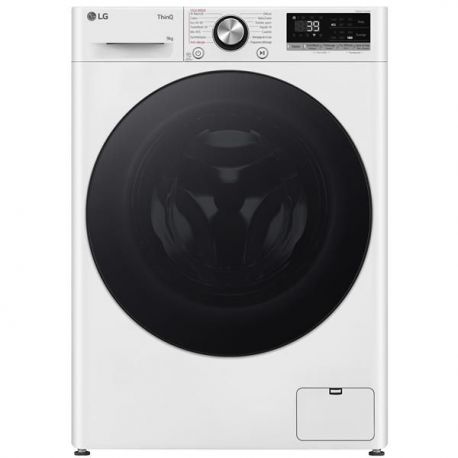 LG Lave-linge frontal 60 cm 9 Kg essorage 1400 tr/mn - F94R76WHST