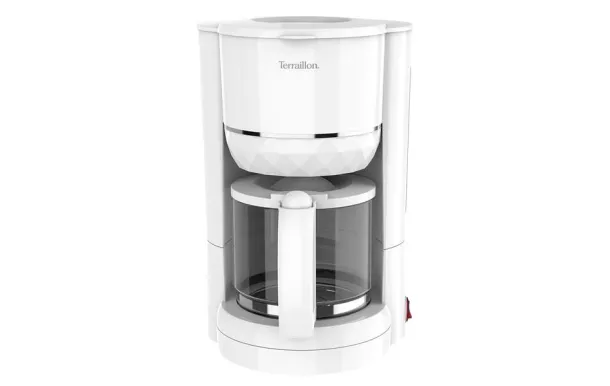 TERRAILLON CAFETIERE 12T 15353 DESIGN DIAMANT BLAN 15353