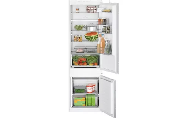 BOSCH Réfrigérateur intégrable combiné 270 litres pour niche 178 cm - KIV87NSE0