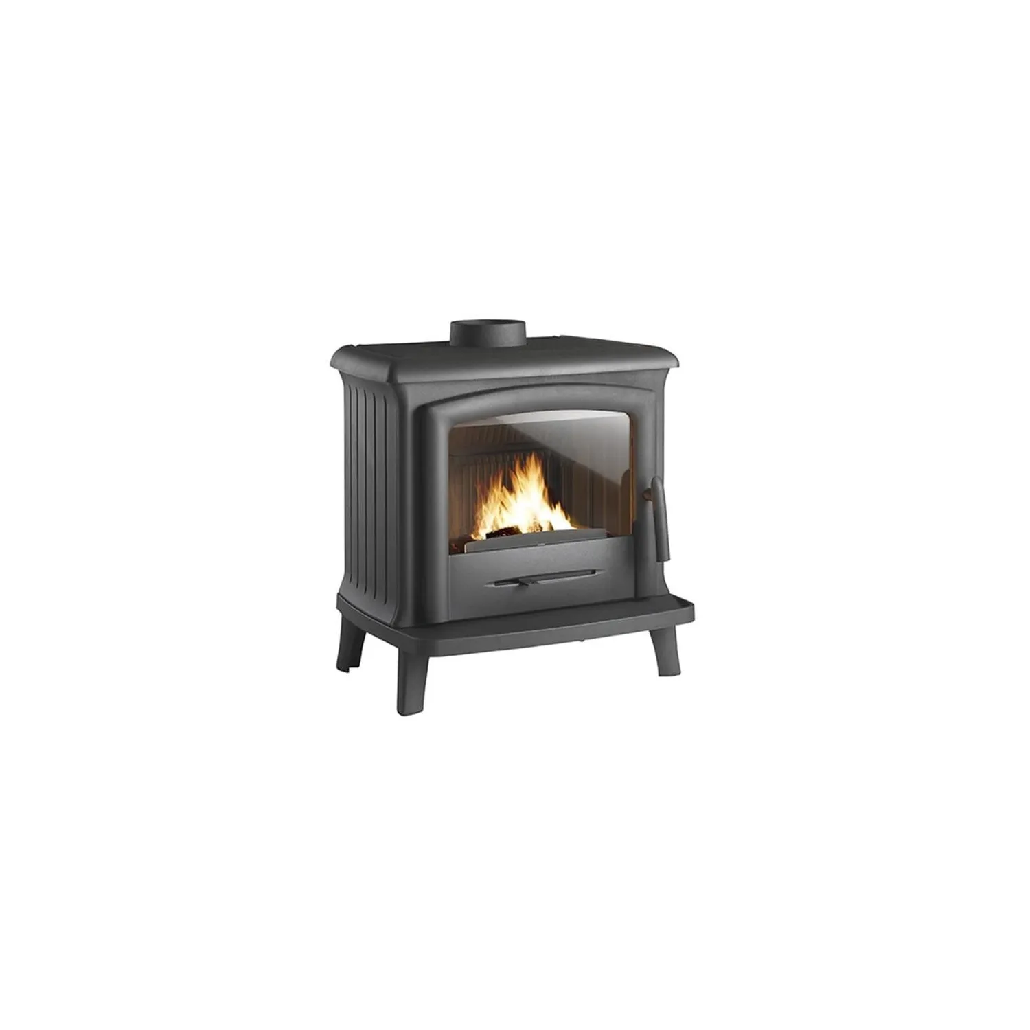 INVICTA Poêle à bois vintage 6 Kw buche de 33 cm P912144