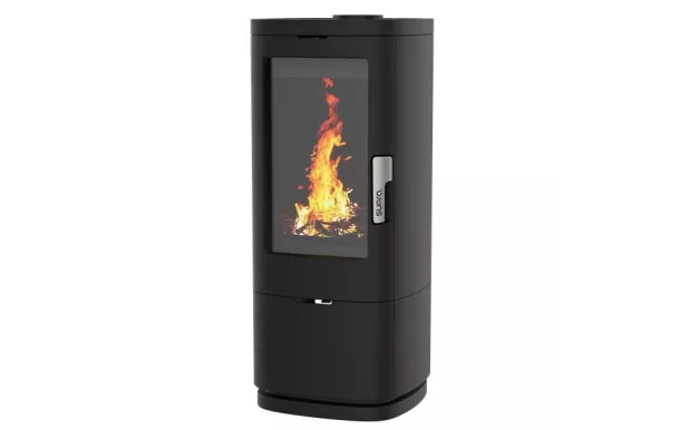 SUPRA Poêle à bois longiligne MAONIE 11,5 Kw - MAONIE