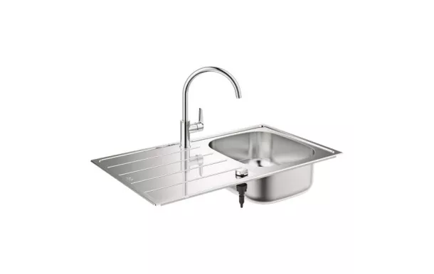 GROHE Pack évier + mitigeur encastrable 31562SD1
