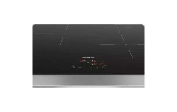 SIEMENS Table de cuisson induction 60 cm 3 foyers - EU611BJB5E