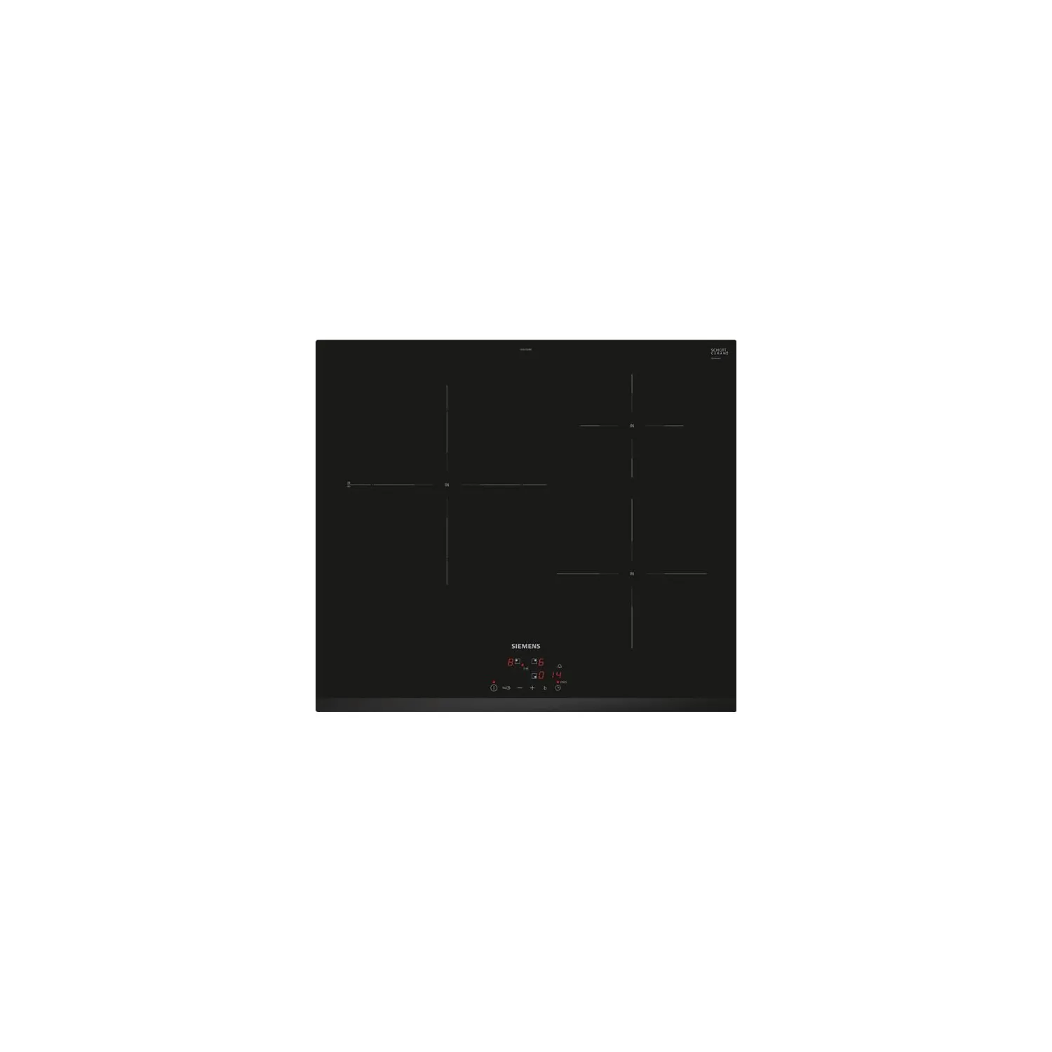SIEMENS Table de cuisson 60 cm induction 3 foyers EH631BJB6E