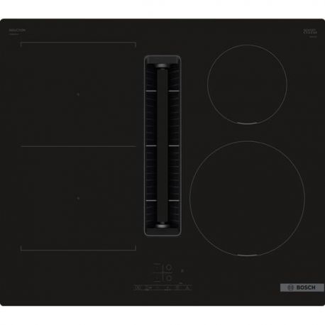 BOSCH Table de cuisson induction aspirante 60 cm 4 foyers - PVS611B16E
