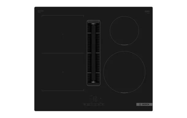 BOSCH Table de cuisson induction aspirante 60 cm 4 foyers - PVS611B16E